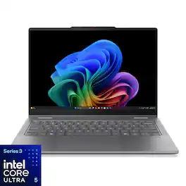 Lenovo - Yoga 7i 2-in-1 - Copilot+ PC - 14" 2K OLED Touchscreen Laptop - Core Ultra 5 Processor 322 2026- 16GB Memory - 512GB SSD - Luna Grey