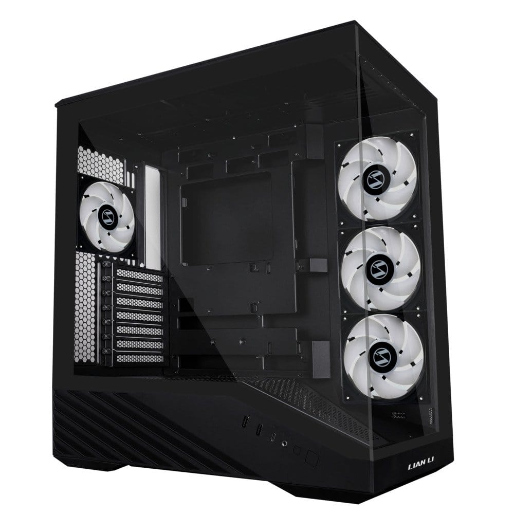 Lian Li V100 ATX Mid Tower Case, 4x 120mm ARGB Fans, RGB Strip
