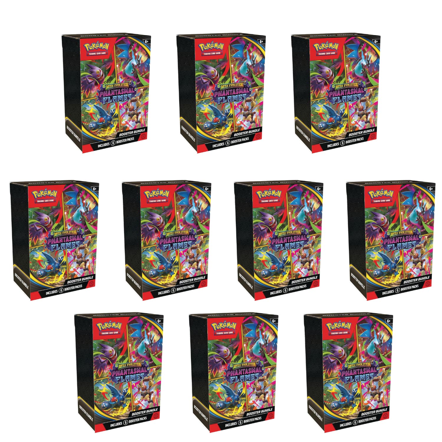 Pokémon - ME2 Phantasmal Flames Booster Bundle (10-Pack)