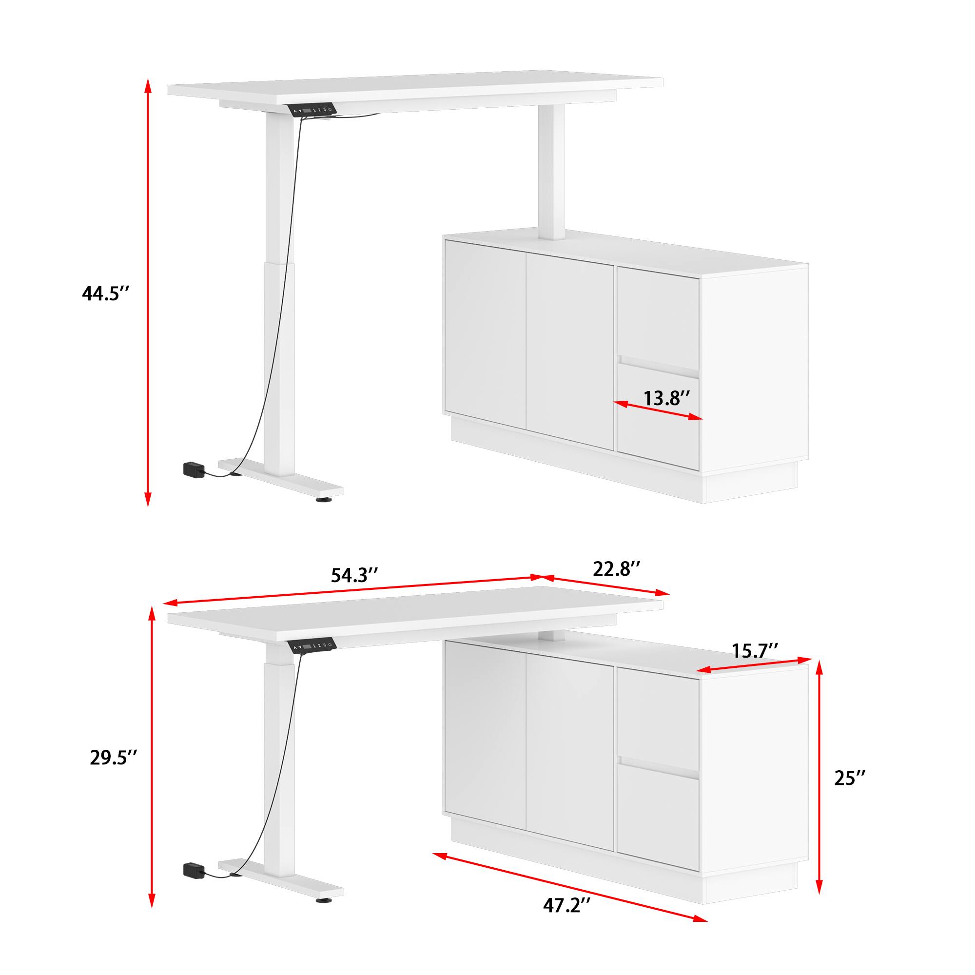 44.5"
13.8"
54.3"
22.8"
15.7"
29.5"
25"
47.2"