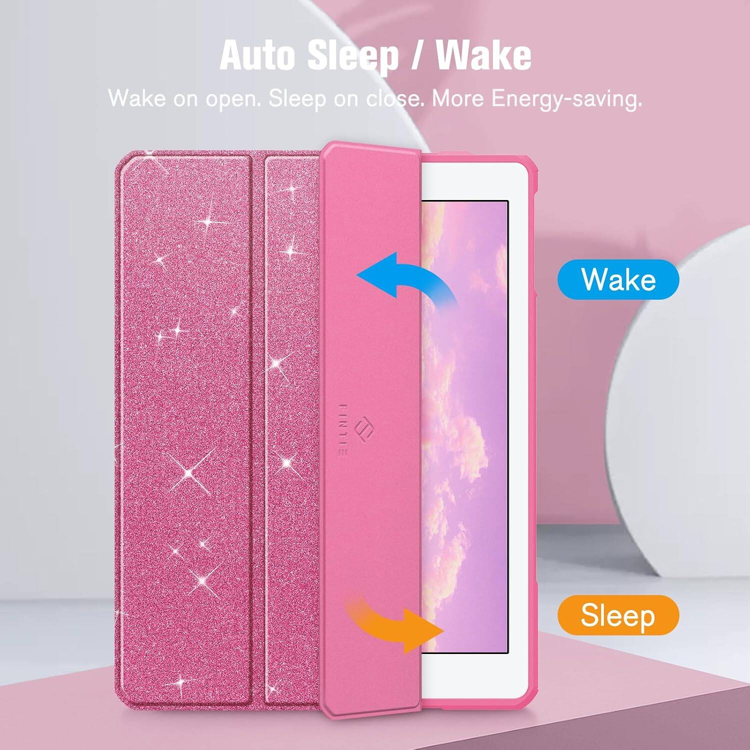 Auto Sleep / Wake  
Wake on open. Sleep on close. More Energy-saving.