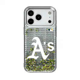 Keyscaper - MLB - Athletics iPhone Text Backdrop Design Case - 13 - Multicolor