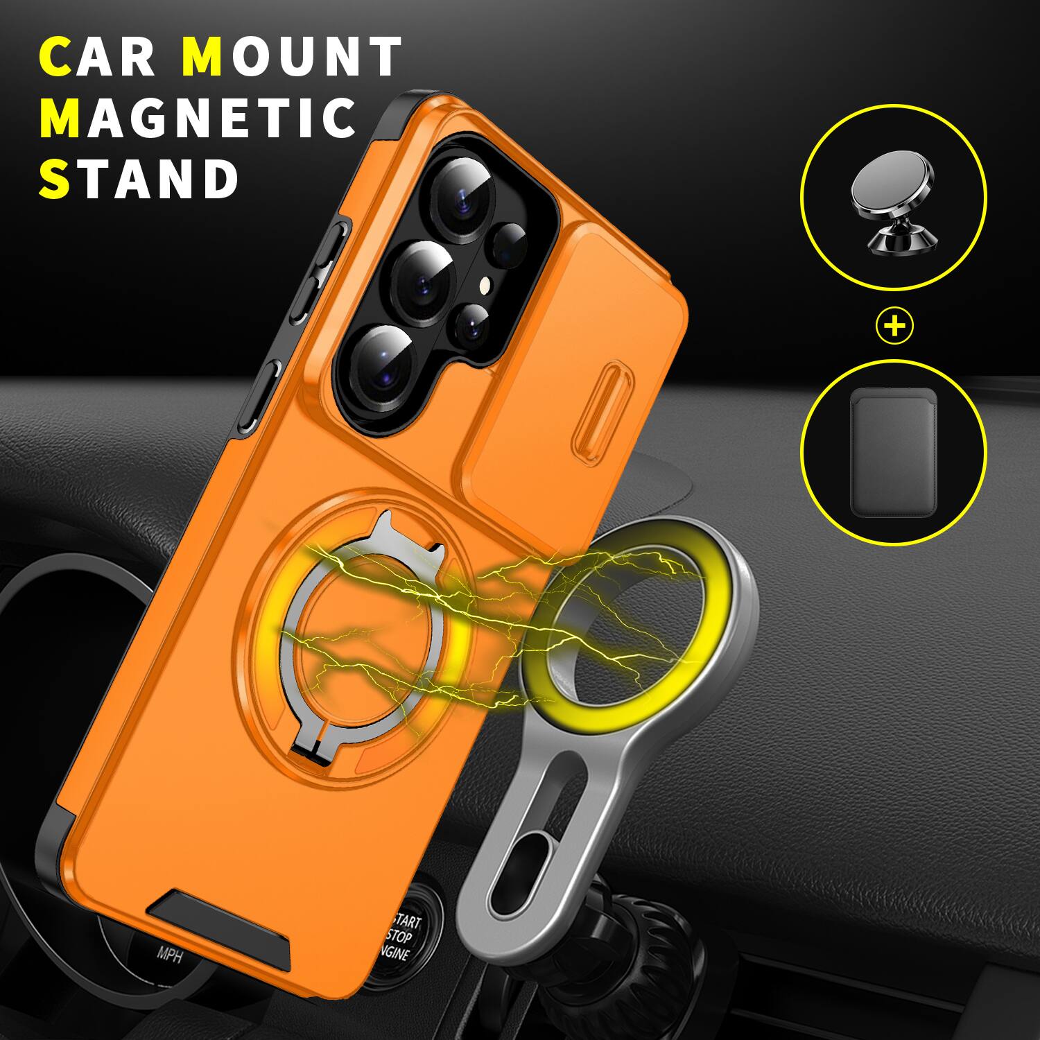 CAR MOUNT MAGNETIC STAND

MPH START STOP ENGINE