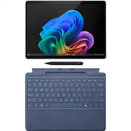 Microsoft - Surface Pro Copilot+ PC Touchscreen 13" LCD Snapdragon X Plus Processor 16GB RAM 256GB SSD (11th Edition) Plat - Platinum