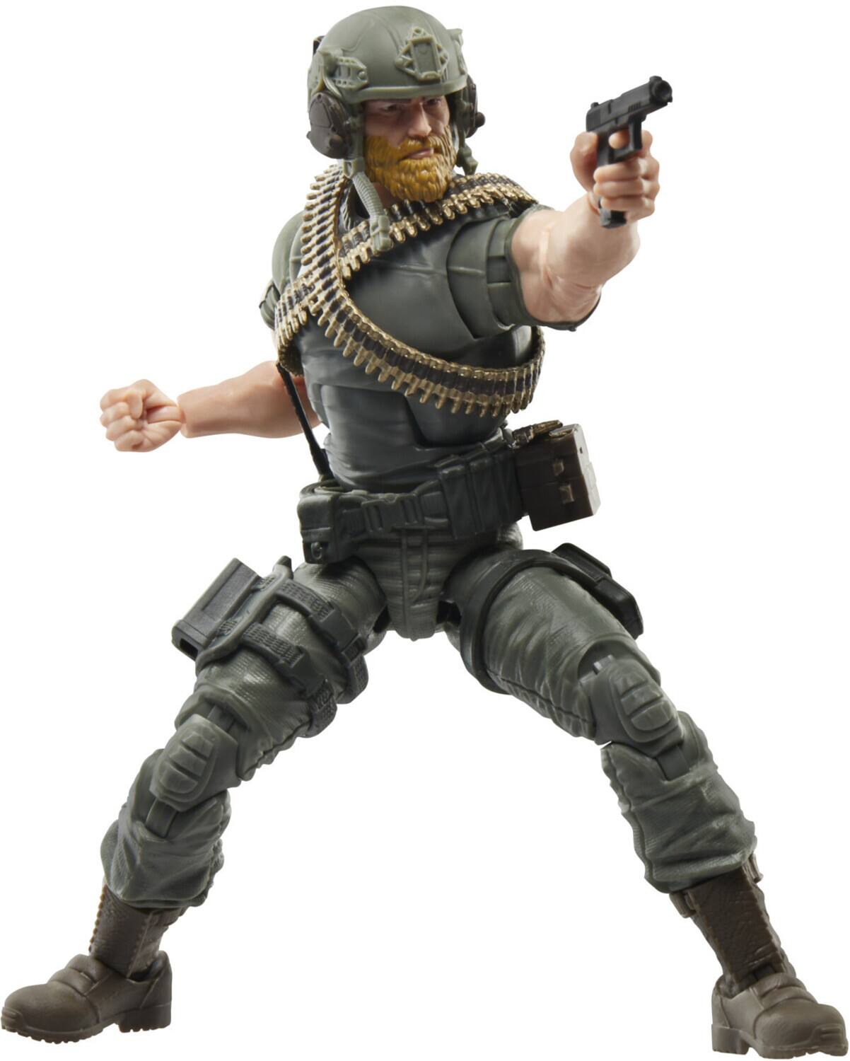 Alt View 4. Hasbro - Hasbro Collectibles - G.I. Joe - Classified Series - Retro Cardback Craig “Rock ’N Roll” McConnel   - Collectibles - Multicolor.