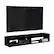 Alt View 3. TuHome - Warrior 59" Floating Tv Stand Black MDF - Black.