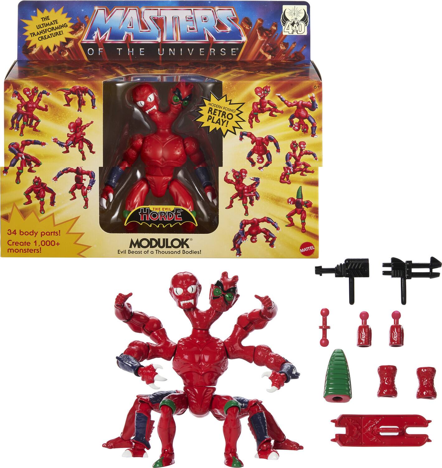 Mattel Collectible - Masters of the Universe Origins Modulok Deluxe Action Figure (He-Man, MOTU) - Collectibles