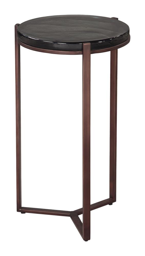 Hivvago - Daiza Side Table - Bronze
