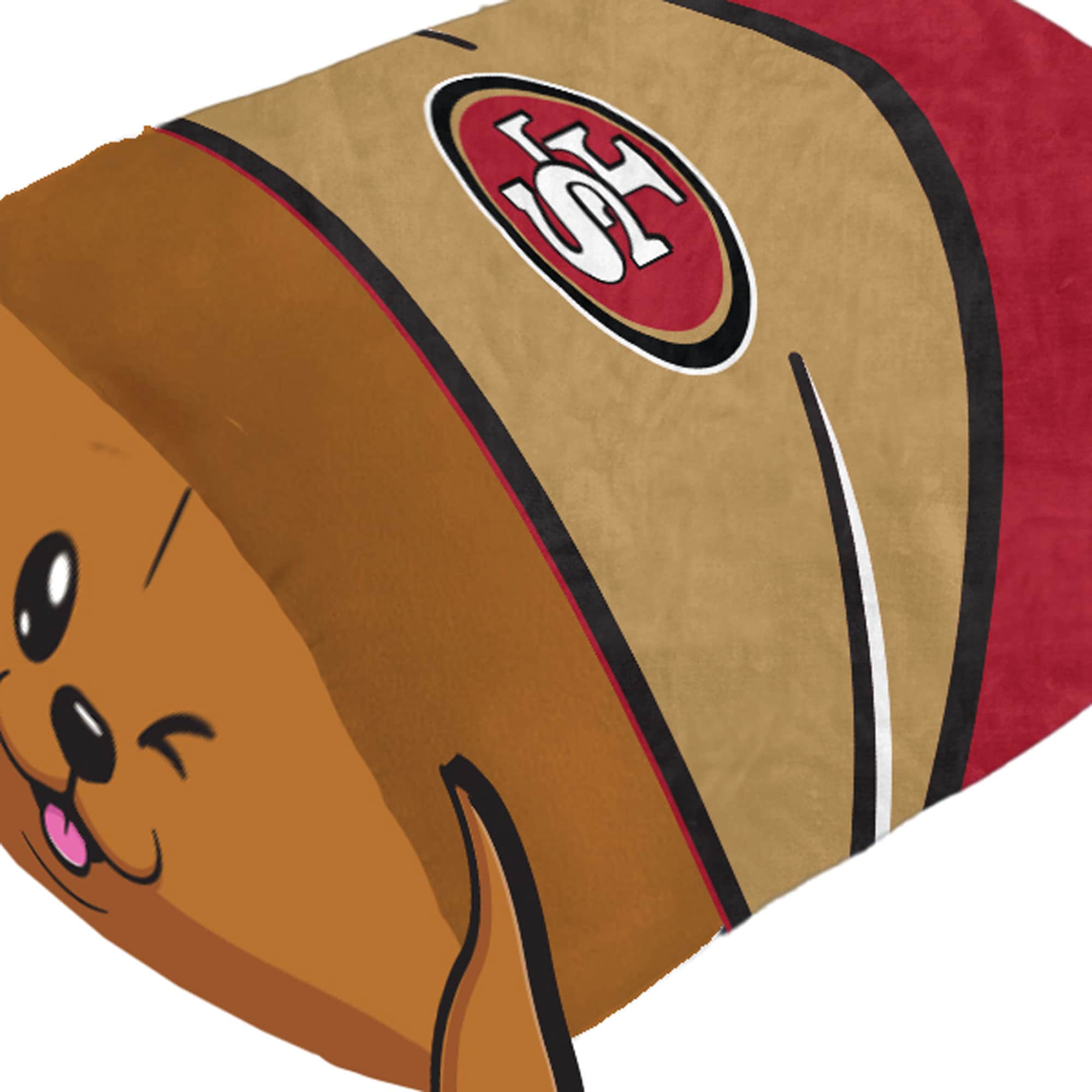 Alt View 1. Pegasus - San Francisco 49ers Stackable Plushie Mascot Pillow - Multicolor.