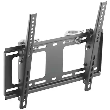 Front. Mount-It! - Truss TV Mount with Quick Release for 32” – 55” TVs, Tilting Mount, - Black.