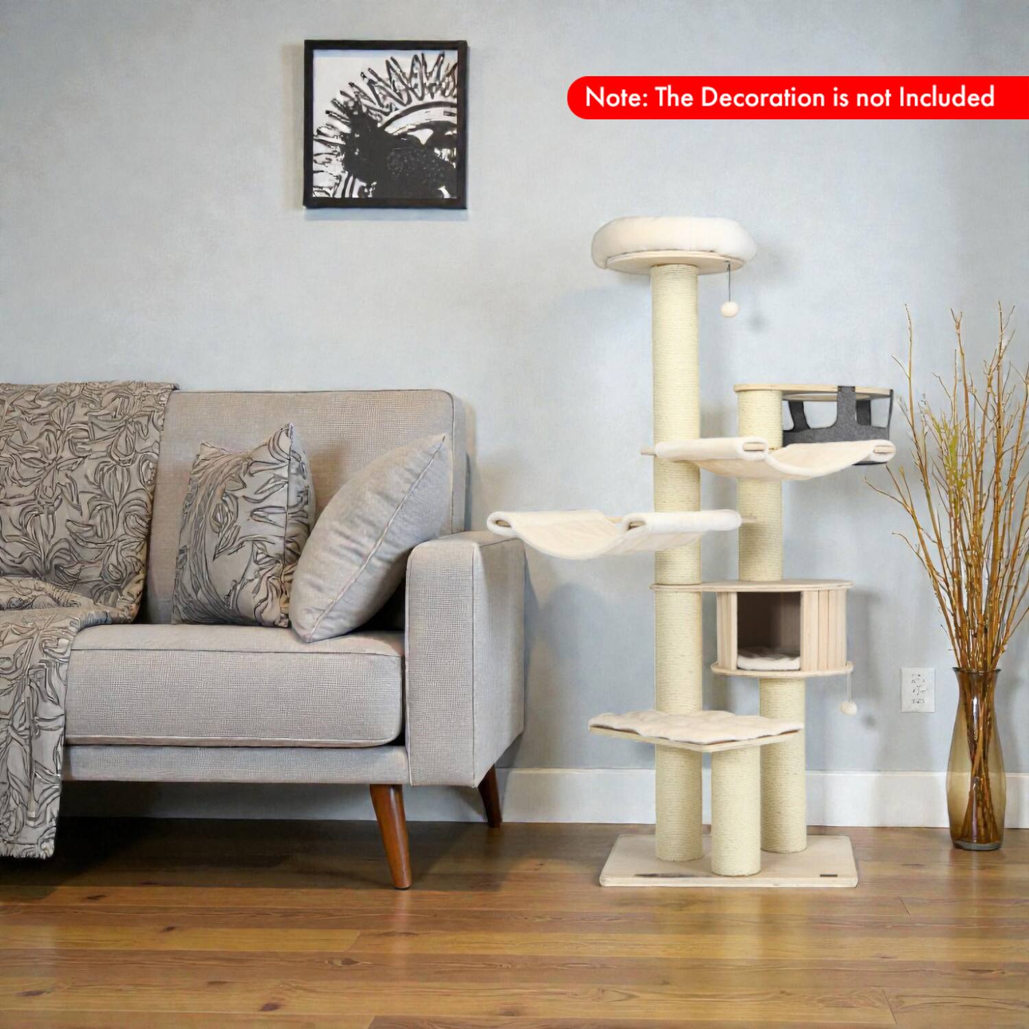 Note: The Decoration is not Included