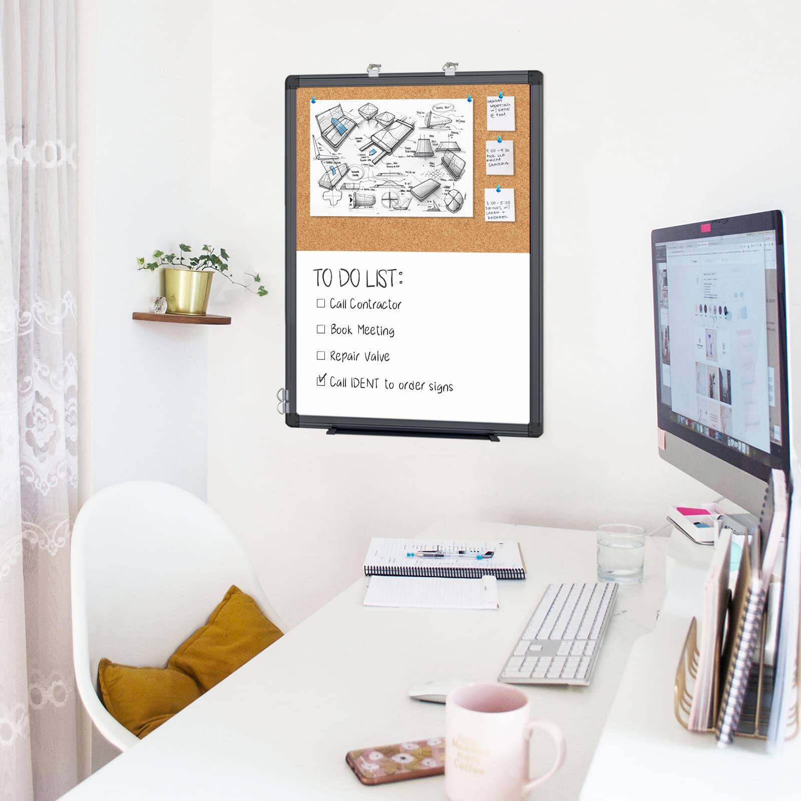 TO DO LIST:
- Call Contractor
- Book Meeting
- Repair Valve
- Call IDENT to order signs