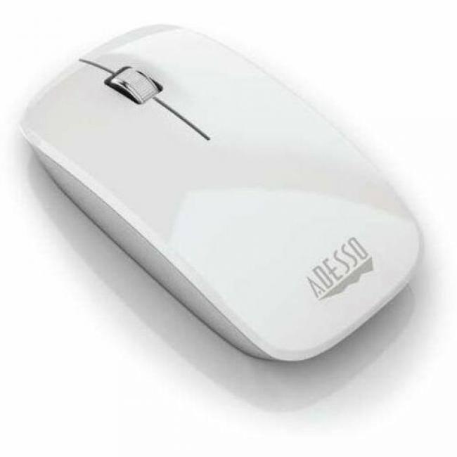 Adesso - iMouse M300W Bluetooth Optical Mouse - Optical - Wireless - Bluetooth - USB - 1000 dpi - Scroll - Wireless - Glossy White