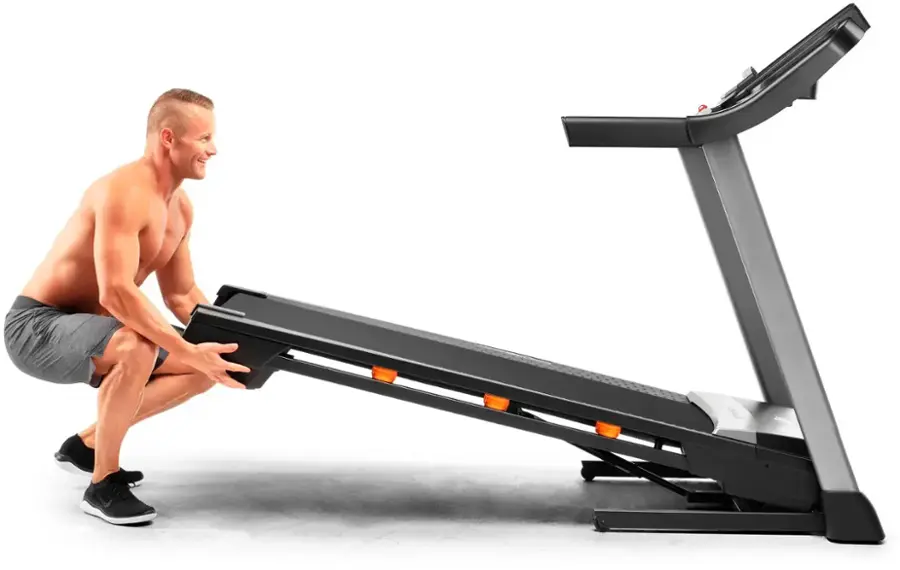 Alt View 16. NordicTrack - NordicTrack T 6.5 S; Treadmill for Running and Walking with 5” Display and SpaceSaver Design - Black.