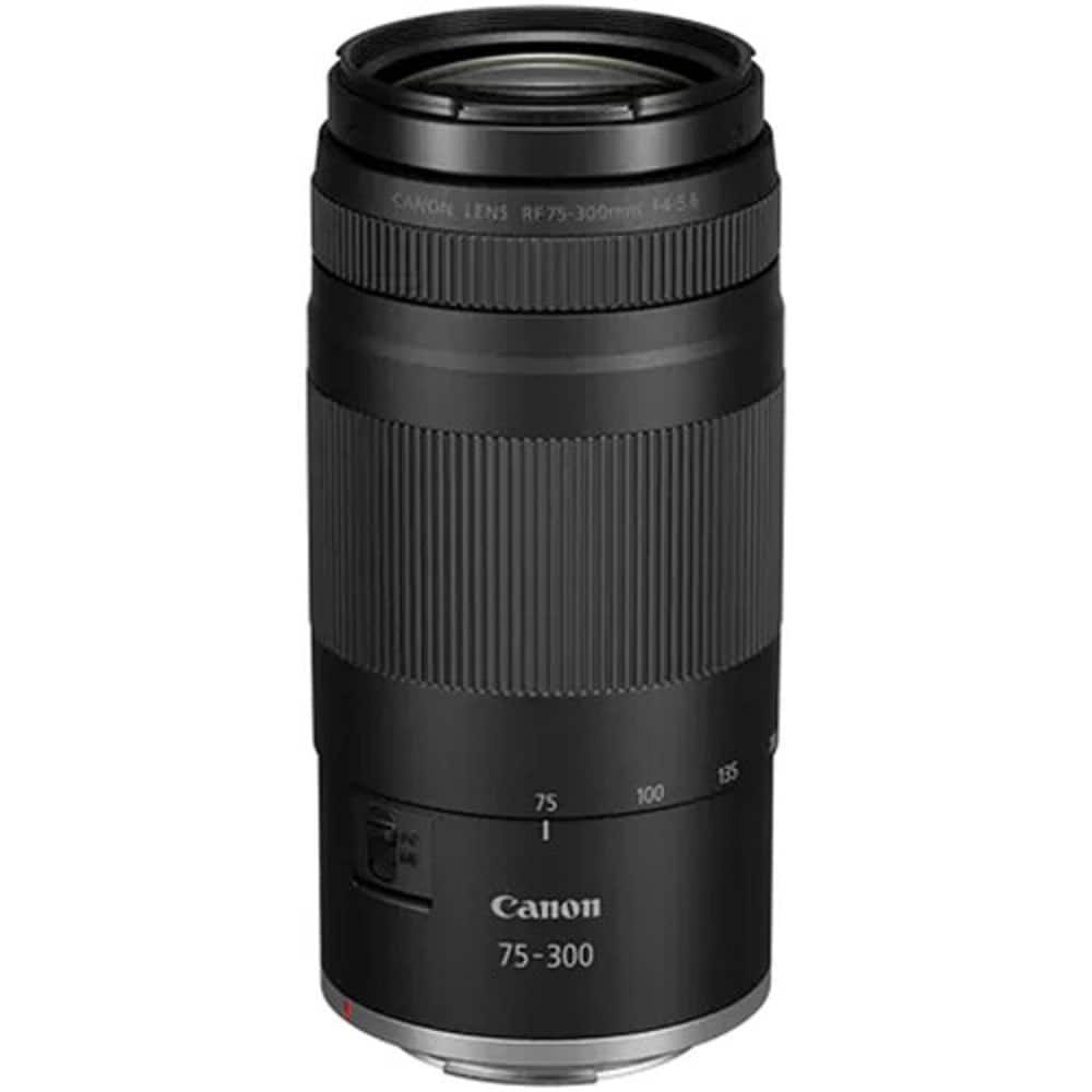 Canon RF 75 300mm f/4 5.6 Lens 7155C002 CA75300456RFGBBUSA - Best Buy