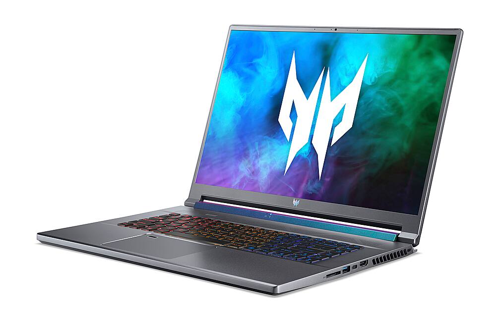 Alt View 2. Acer - Acer Triton 500 SE-16 PT516-51s-75WM Laptop, i7-11800H, 32GB, 2TB SSD, 16.0" WQXGA (2560x1600), RTX 3070, Win 11 Pro - Gray.