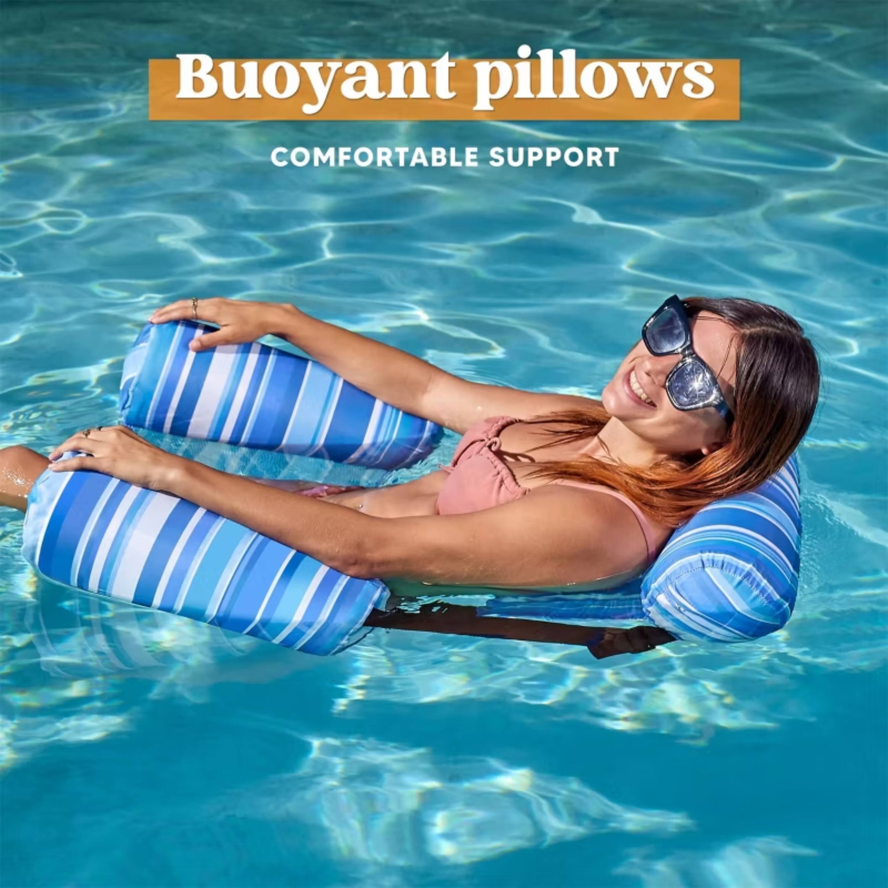 Buoyant pillows  
COMFORTABLE SUPPORT