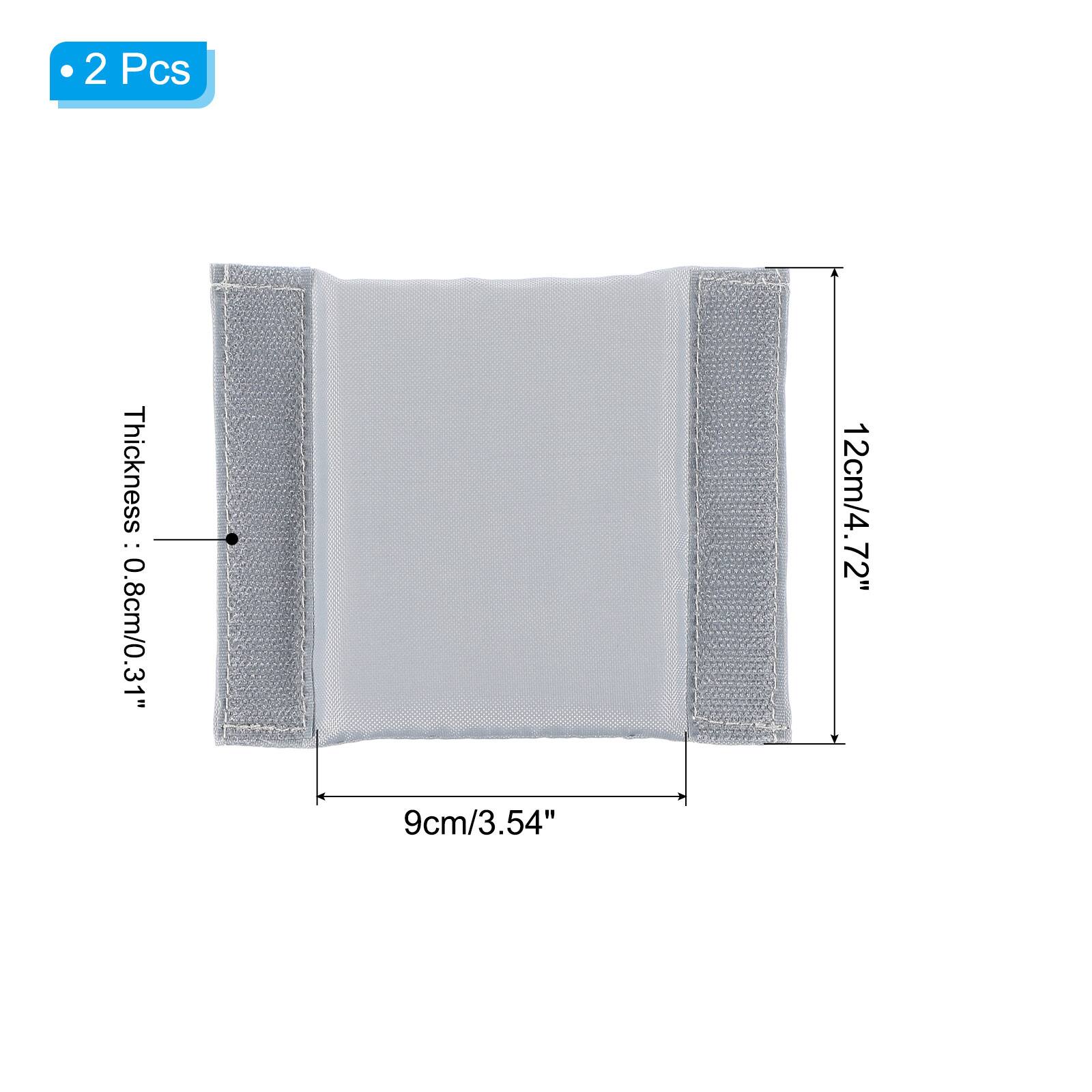 2 Pcs  
Thickness - 0.8cm/0.31"  
12cm/4.72"  
9cm/3.54"