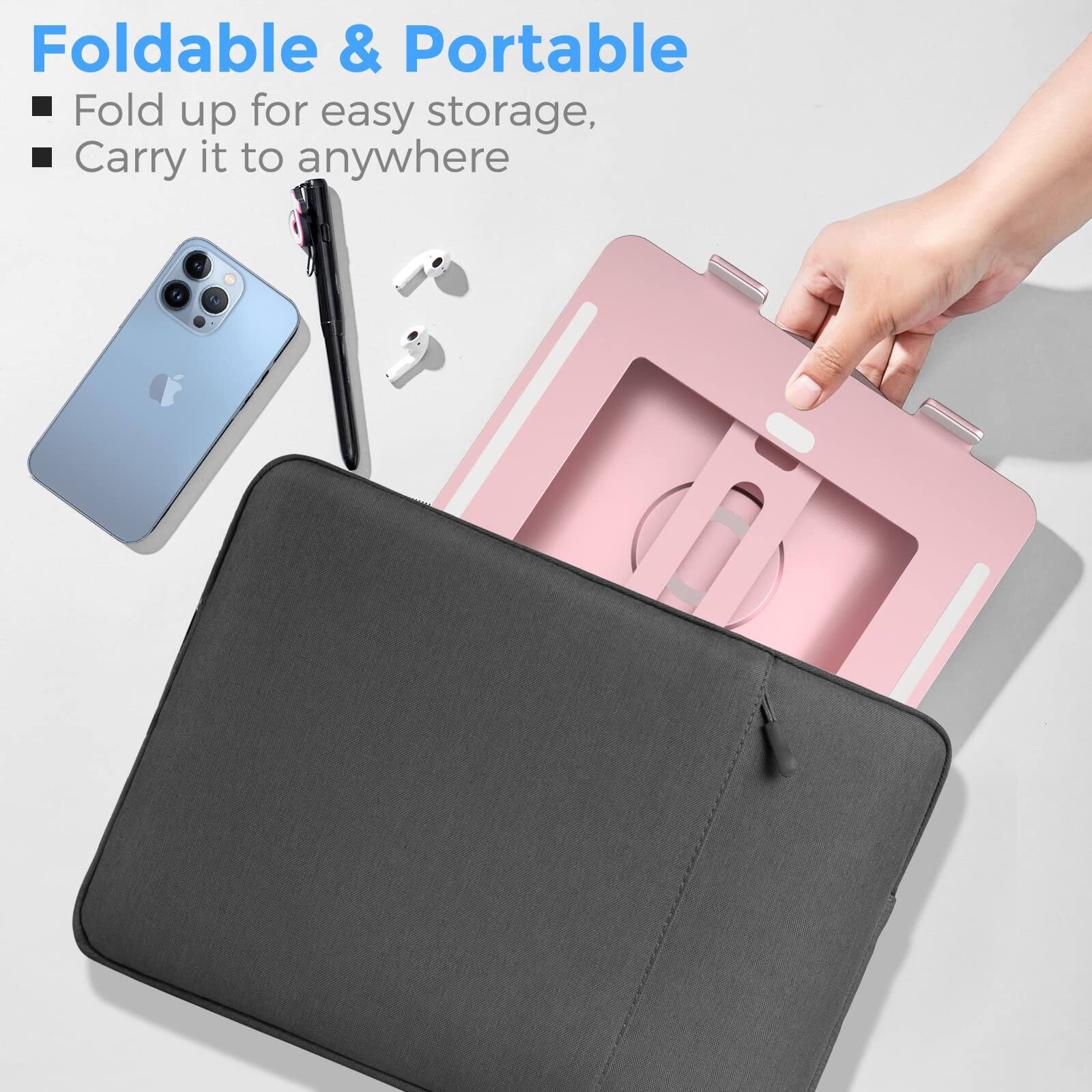 Foldable & Portable  
- Fold up for easy storage  
- Carry it to anywhere