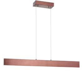 Jonathan Y - Draper 40" Dimmable Adjustable Integrated LED Metal Linear Pendant - Anodized Bronze