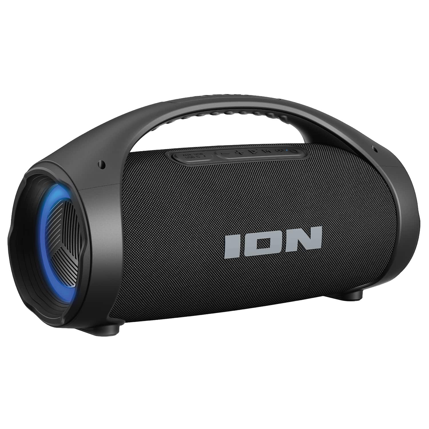 ION Audio - 51W Rechargeable Bluetooth Speaker, TWS, USB/Aux, Water-Resistant, 20 Hr Play Time - Black