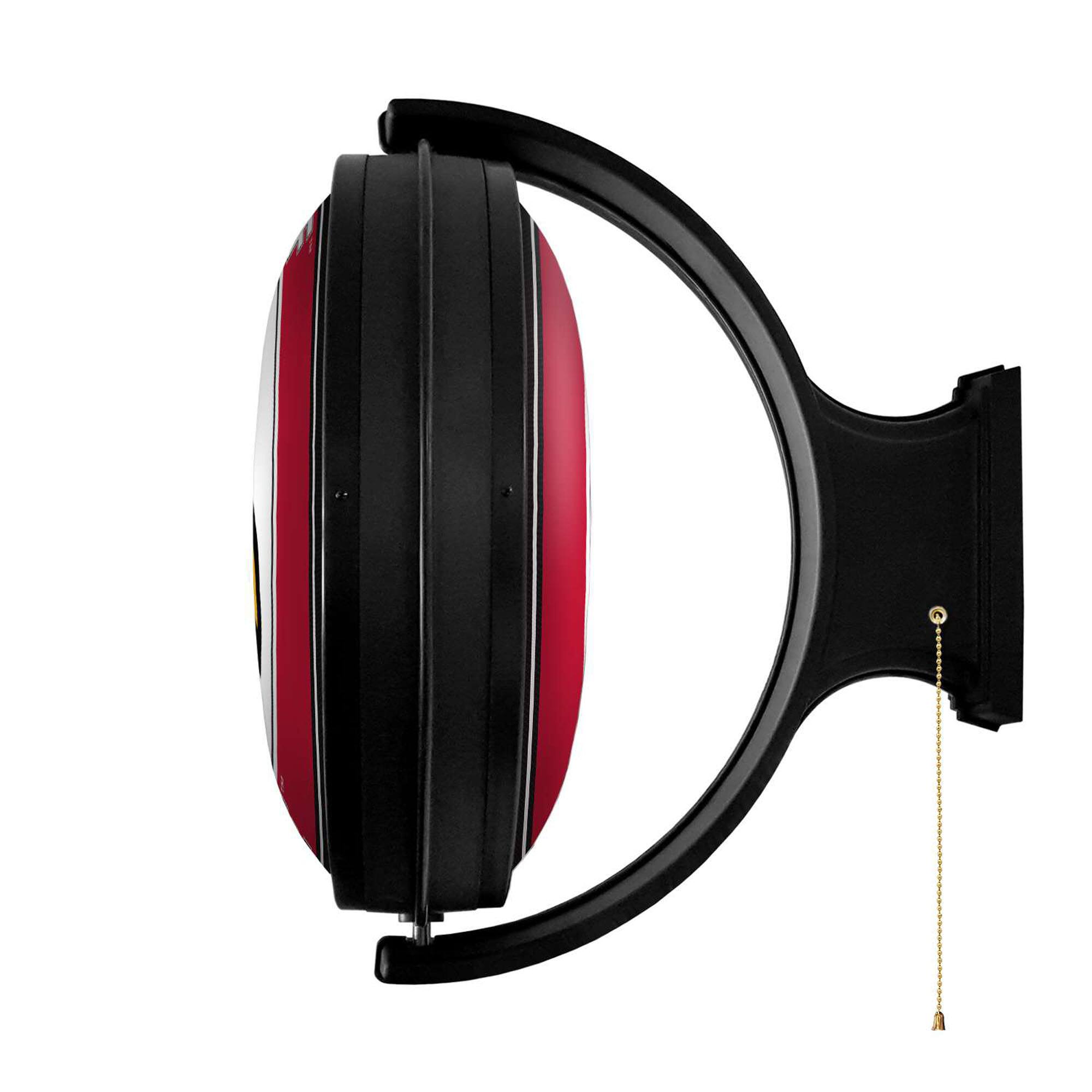 Alt View 3. The Fan-Brand - Louisville Cardinals Mascot 21'' x 23'' Rotating Lighted Wall Sign - Multicolor.