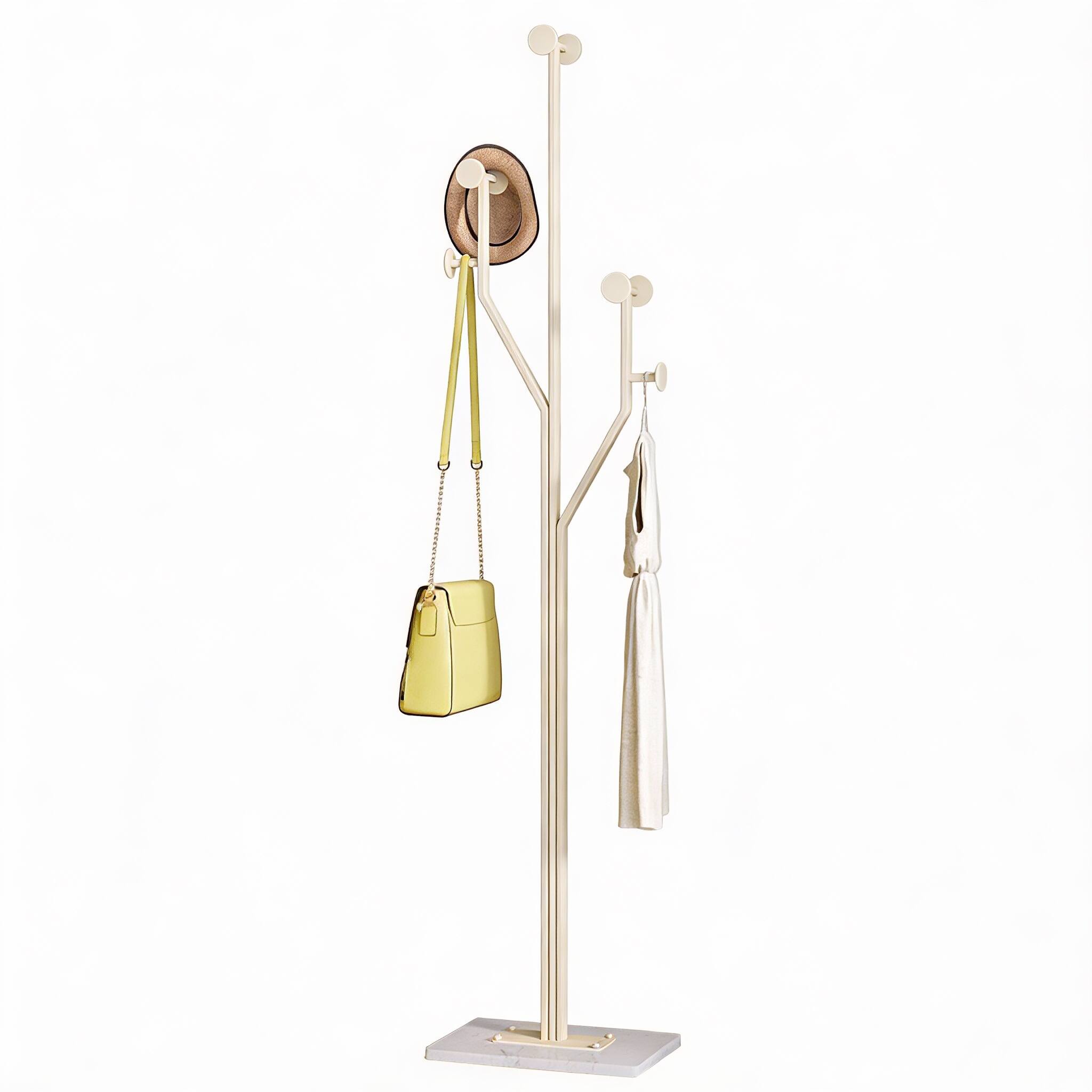 All White 10.24"D x 14.96"W x 68.9"H