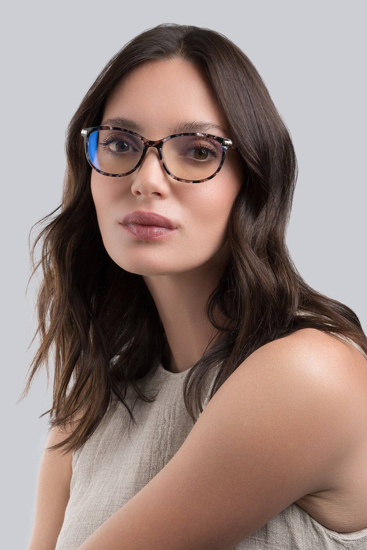 Alt View 2. GUNNAR - GUNNAR Womens Computer Glasses  -  Ingrid, Onyx, Amber Lens - Blue Light Blocking, Releive Dry Eye, Anti Glare - Onyx.