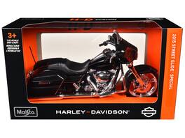2015 Harley-Davidson Street Glide Special 1/12 Diecast Motorcycle Model by Maisto - Black