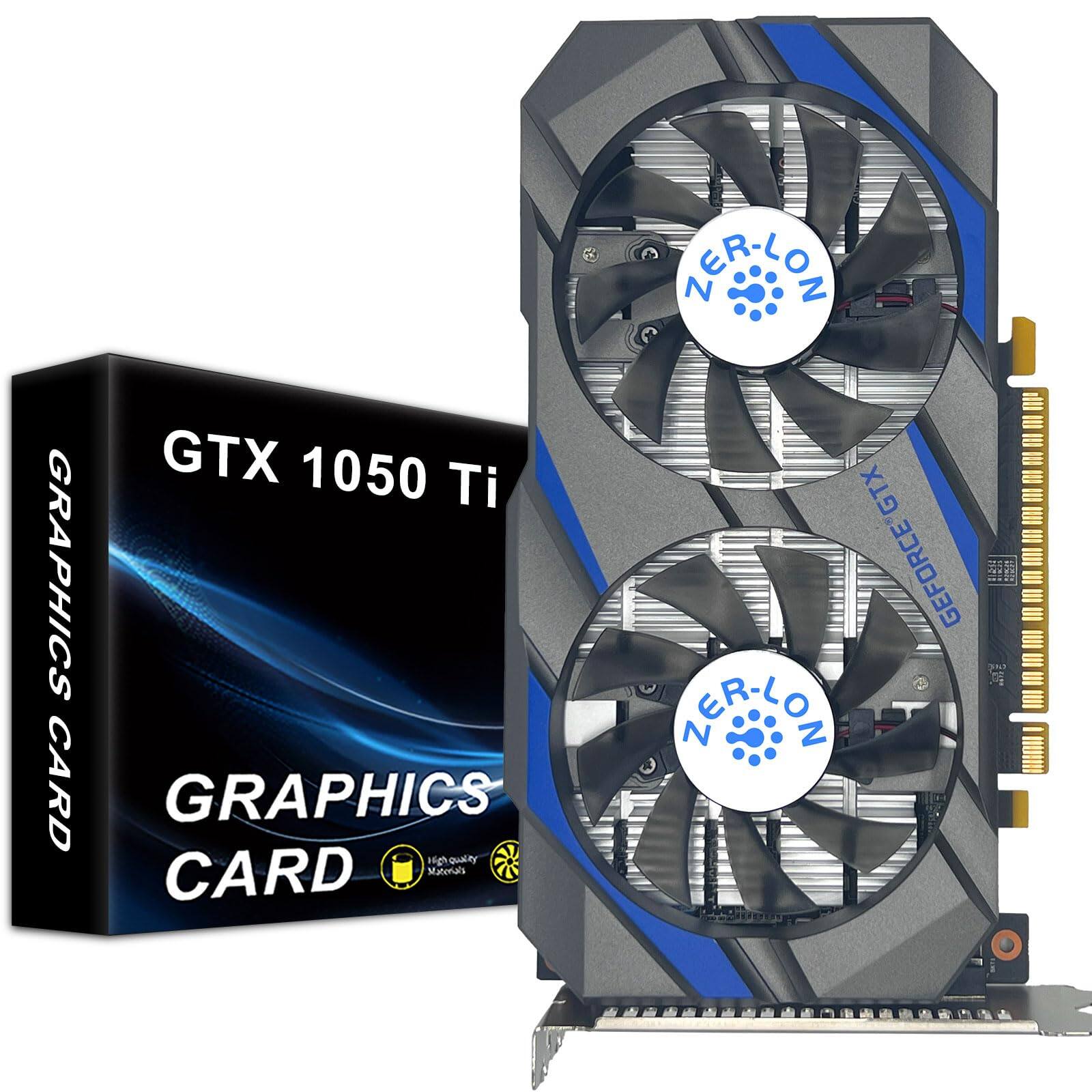 GTX 1050 Ti GRAPHICS CARD  
GRAPHICS CARD  
High-quality Materials  
NVIDIA GEFORCE GTX  
ZER-LON