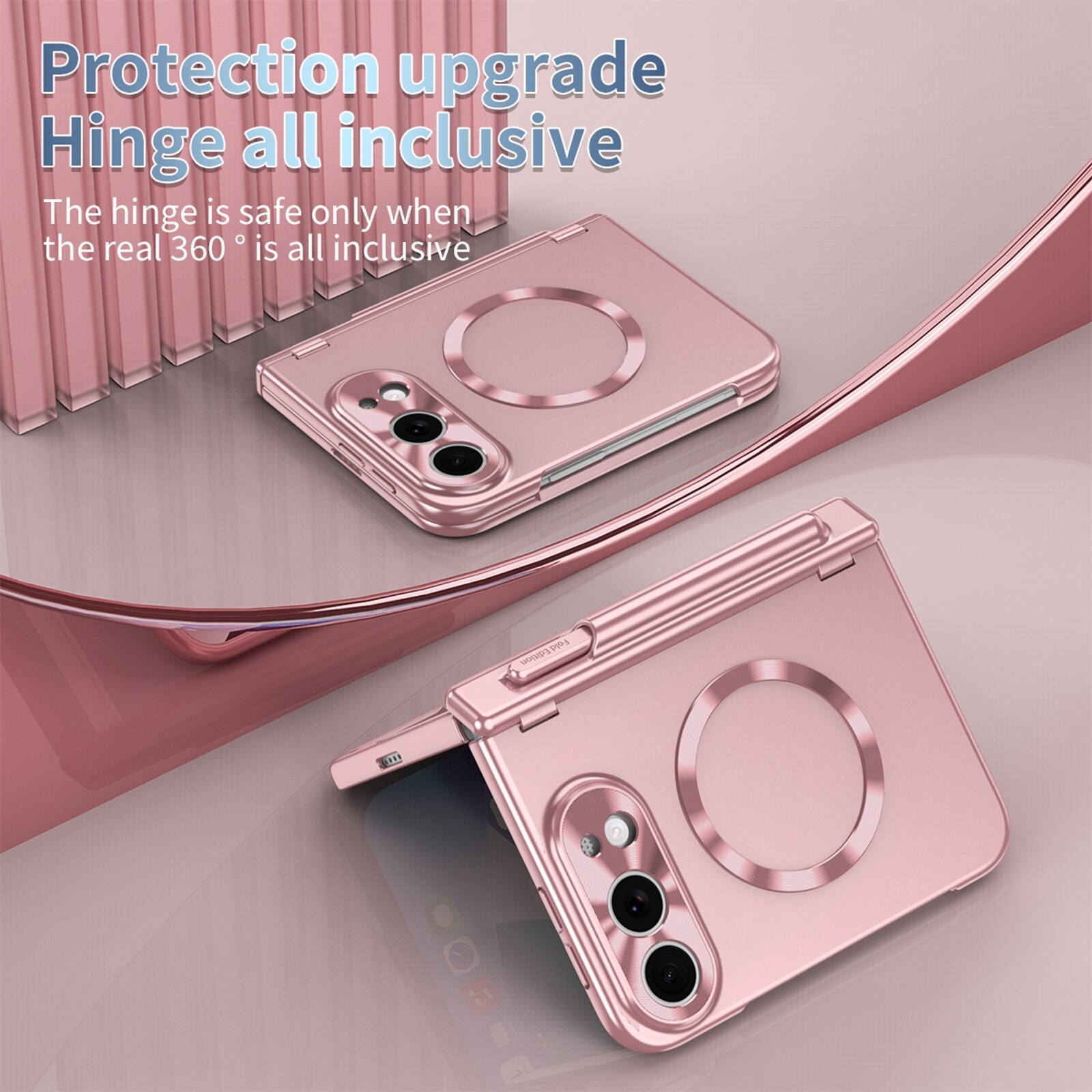 Protection upgrade  
Hinge all inclusive  
The hinge is safe only when the real 360° is all inclusive