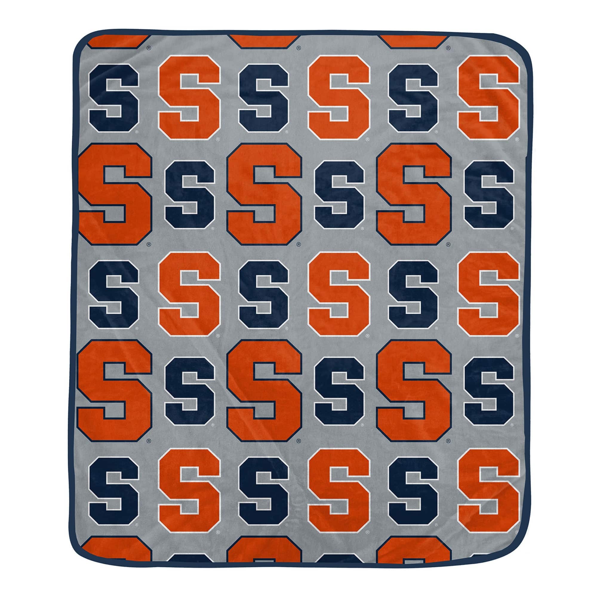 Pegasus - Syracuse Orange 60" x 72" Logo Roll Ultra Soft Blanket - Multicolor