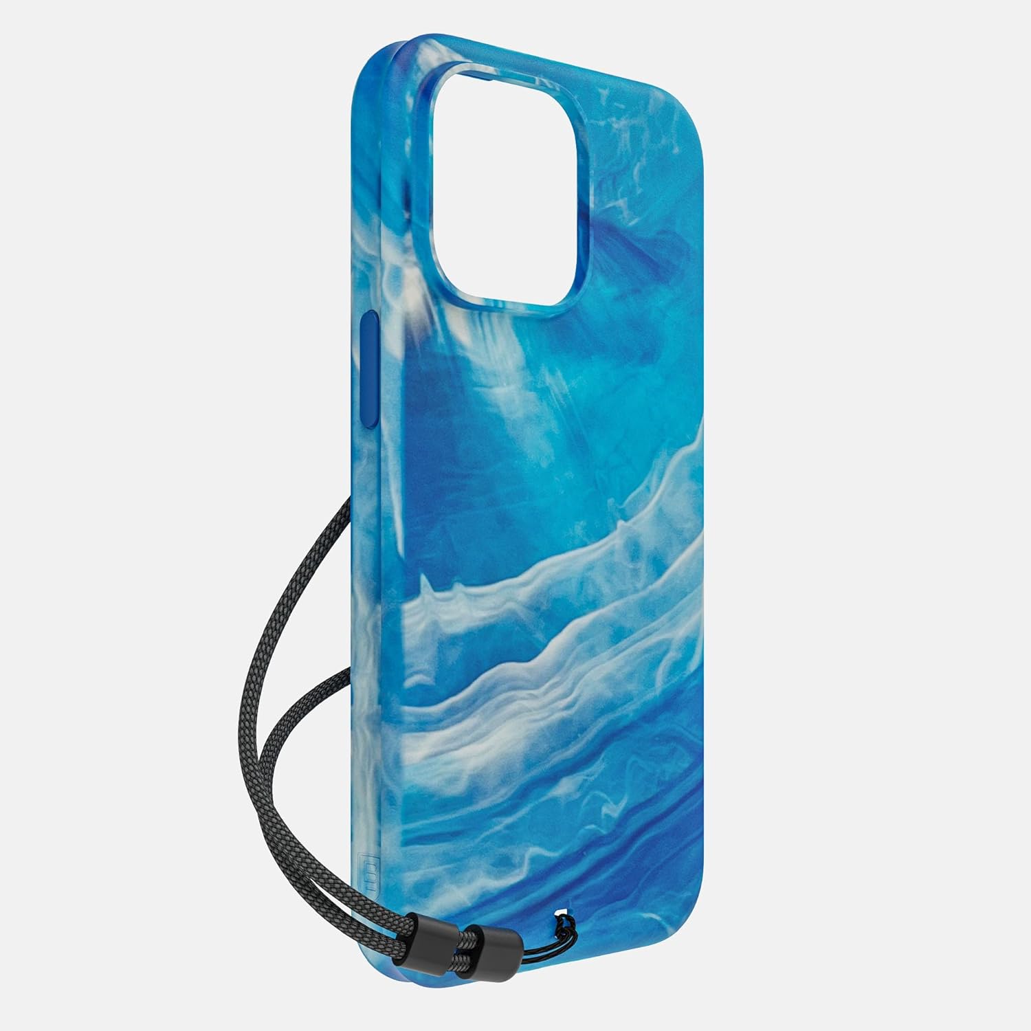 Back. BodyGuardz - BodyGuardz Carve With MagSafe Blue Case - iPhone 15 Pro Max - Blue.