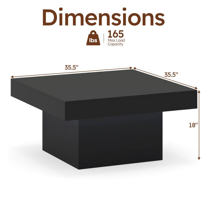 Dimensions  
165 lbs Max Load Capacity  
35.5"  
35.5"  
18"