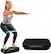 Alt View 7. Lifepro - Waver Mini Vibration Plate Exercise Machine – Portable Full Body Vibration Platform - Black.