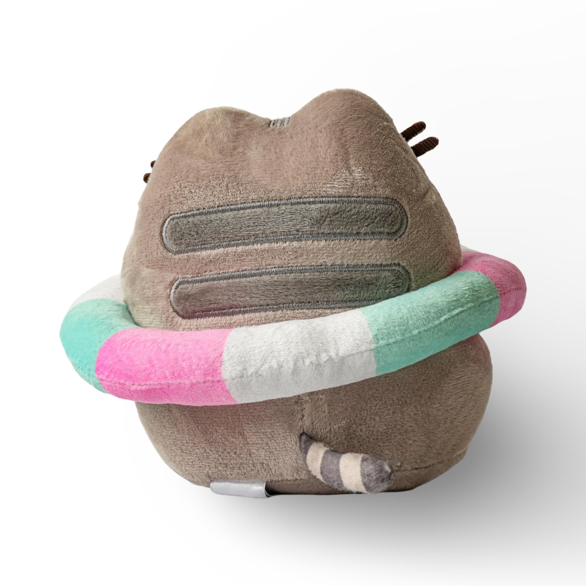 Alt View 1. Fiesta - Pusheen 6.5 Inch Plush | Pusheen with Floatie - Multi-Color.