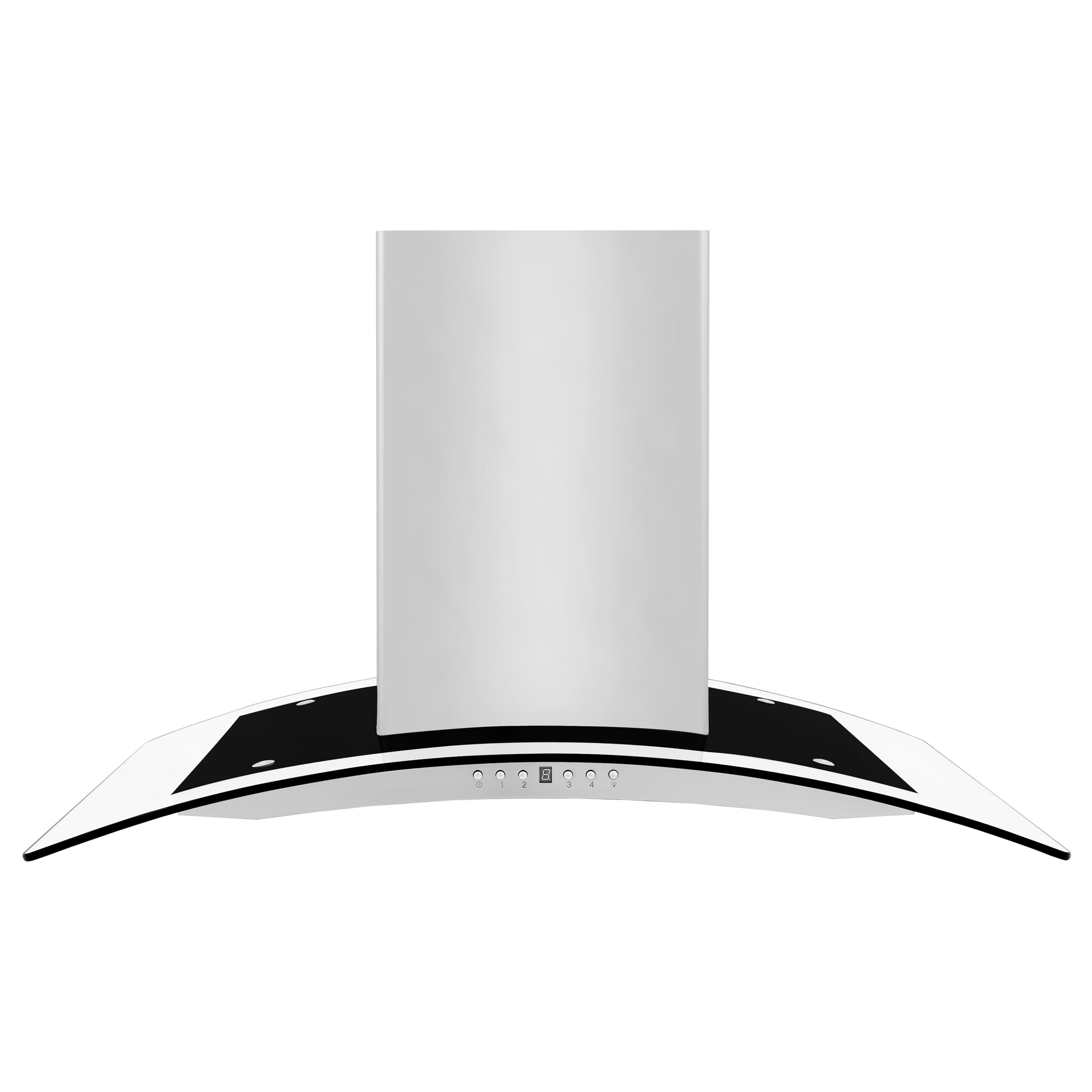 ZLINE - 30 inches - Externally Vented - Island Range Hood - Stainless Steel - Front_Zoom
