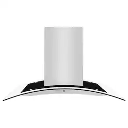 ZLINE - 36 inches - Externally Vented - Island Range Hood - Stainless Steel