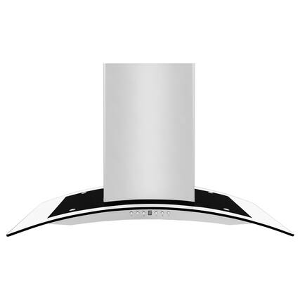Front. ZLINE - 36" Externally Vented Range Hood - Stainless steel.