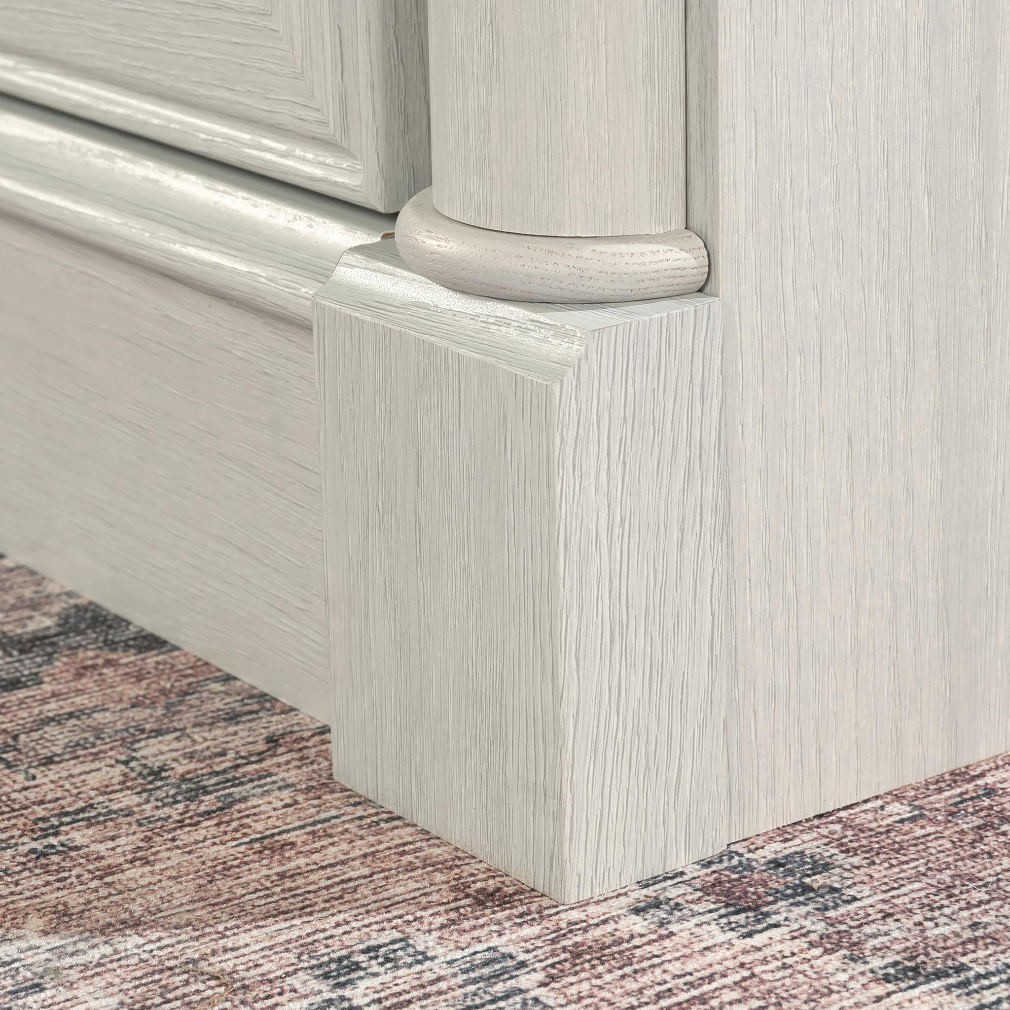 Alt View Zoom 11. Sauder - Palladia Computer Desk - White/Black.