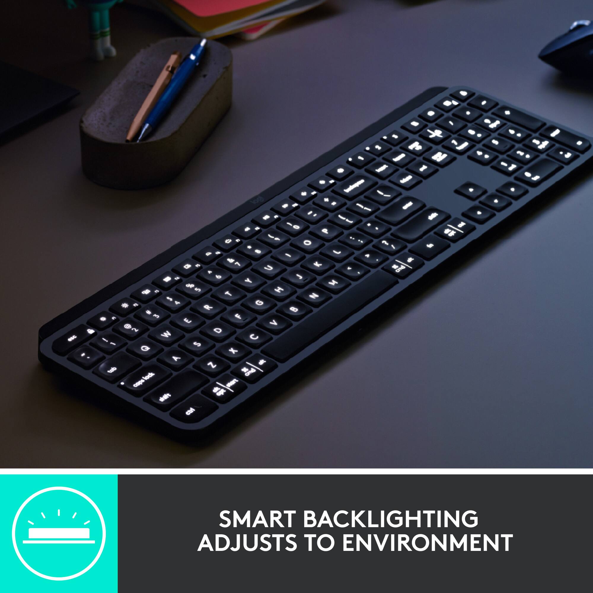 【試使用のみ】Logicool MX KEYS for Business Logitech MX Keys Business Wireless Keyboard