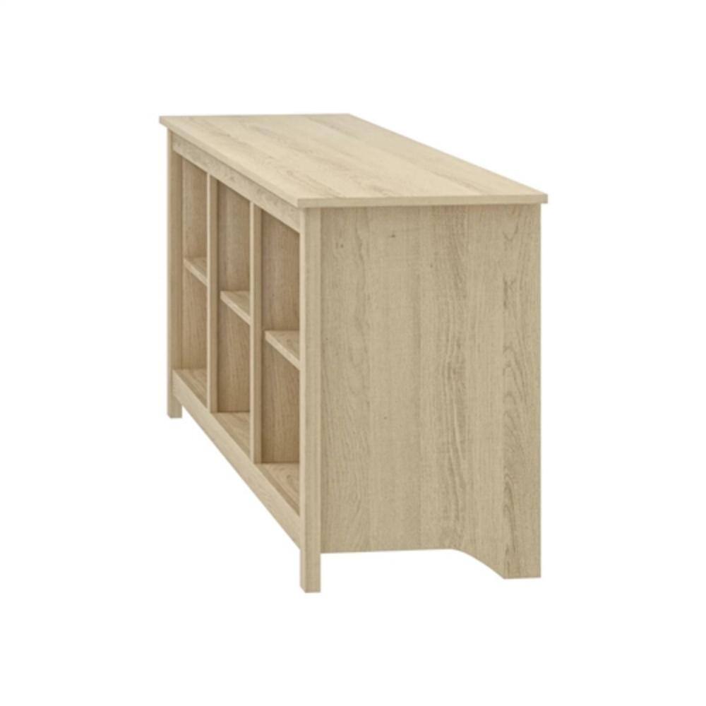 Back. Hivvago - Farmhouse TV Stand in Light Oak Wood Finish - for TVs up to 70-inch - Light Oak.