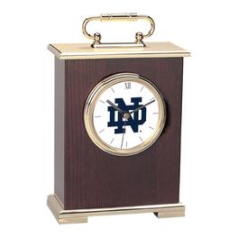 Jardine - Notre Dame Fighting Irish Primary Team Logo Carriage Clock - Gold