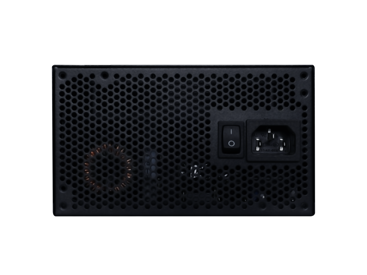 Alt View 1. Lian Li - Lian Li EDGE850W Modular ATX 3.1 PSU - Gold Efficiency, Low-Noise, L-Shape, Black (EG0850G.B).