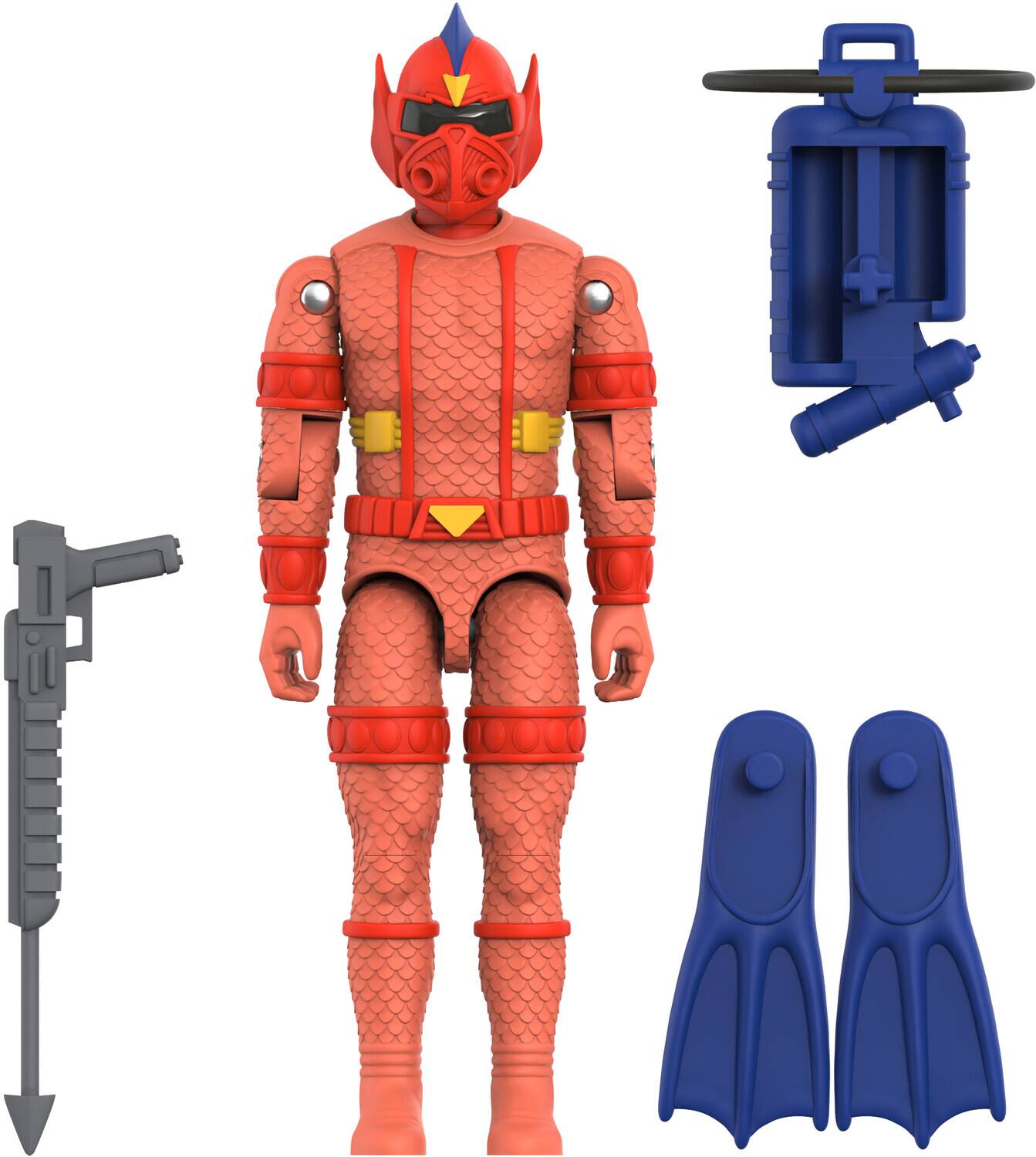 Alt View 2. Super7 - Super7 - G.I. Joe - ReAction+ Wv7 - Hydro Viper (Comic)   - COLLECTIBLES - Multicolor.