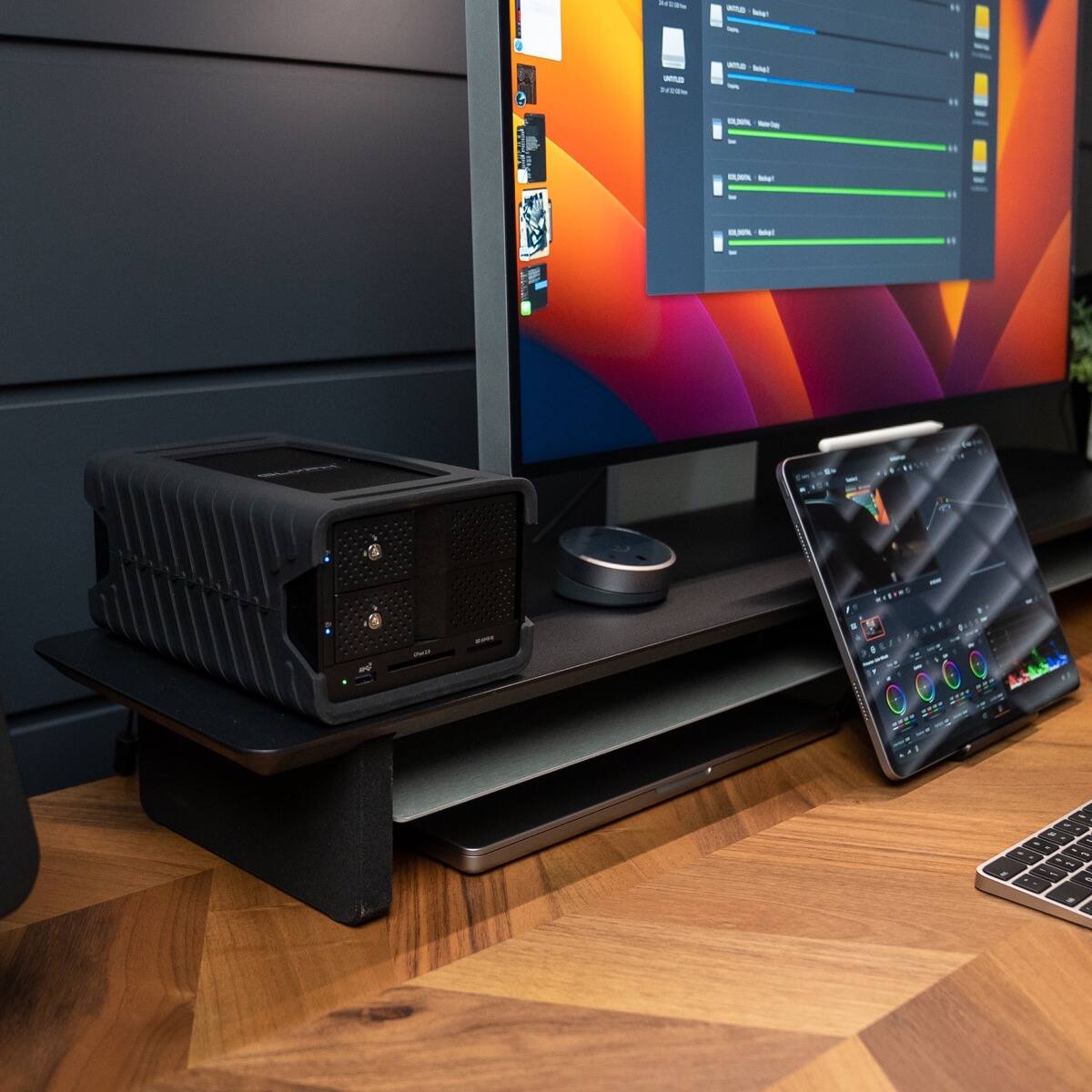 Alt View 9. Glyph Technologies - Glyph Technologies Blackbox PRO RAID 40TB (2x20TB) 2-Bay Thunderbolt 3 RAID Array - Black.