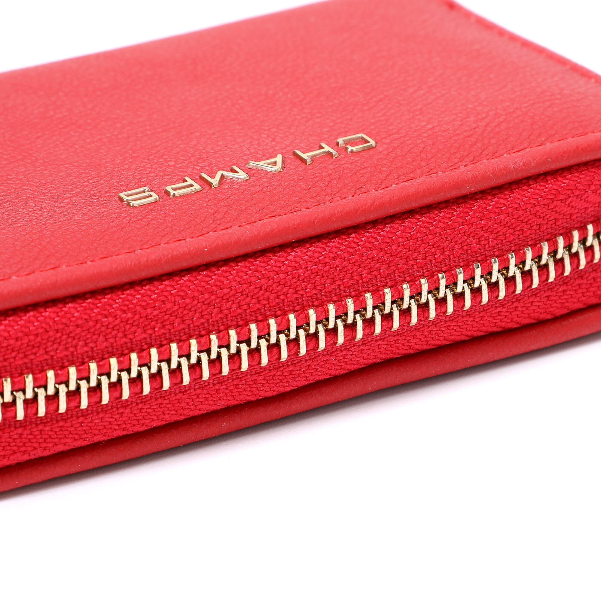 Alt View 2. Champs - Iconic Collection Palm Wallet - Red.