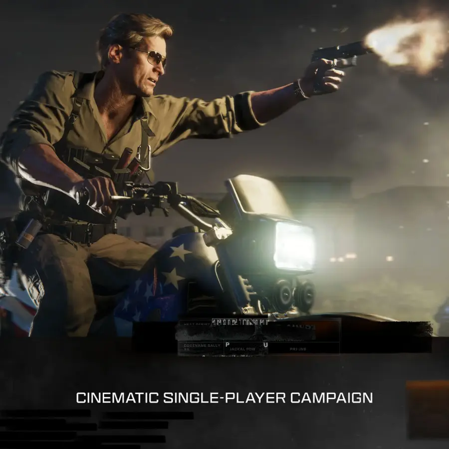 AMSEN10 AMP SALUD CUMENAME SALLY BIL P JACKAL Pow U | PREINS CINEMATIC SINGLE-PLAYER CAMPAIGN
