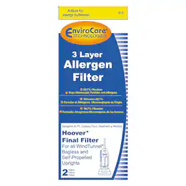 EnviroCare - 2 Pack Vacuum Filters Part #F915
