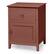 Alt View 20. Costway - Nightstand with Drawer Accent Side End Table Storage Cabinet - Cherry.